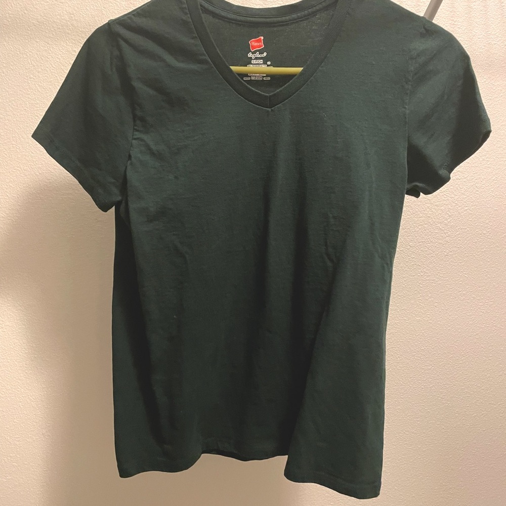 Dark emrald green shirt